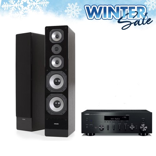 Amplificator Yamaha R-N602 + Boxe Podea Dynavoice Challenger M-65 EX V.4