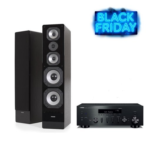 Amplificator Yamaha R-N602 + Boxe Podea Dynavoice Challenger M-65 EX V.4