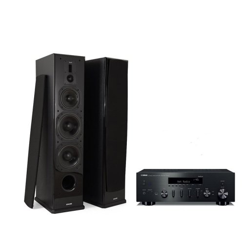 Boxe podea Dynavoice Definition DF-8 + Amplificator Yamaha R-N602