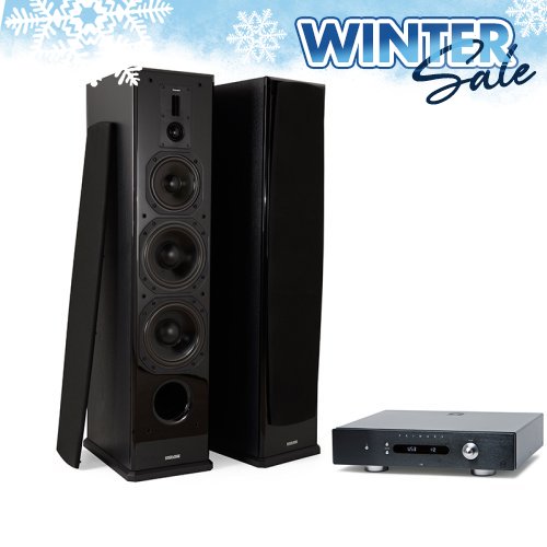 Amplificator integrat Primare I22 + Boxe podea Dynavoice Definition DF-8