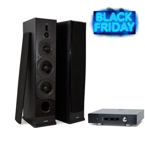 Amplificator integrat Primare I22 + Boxe podea Dynavoice Definition DF-8