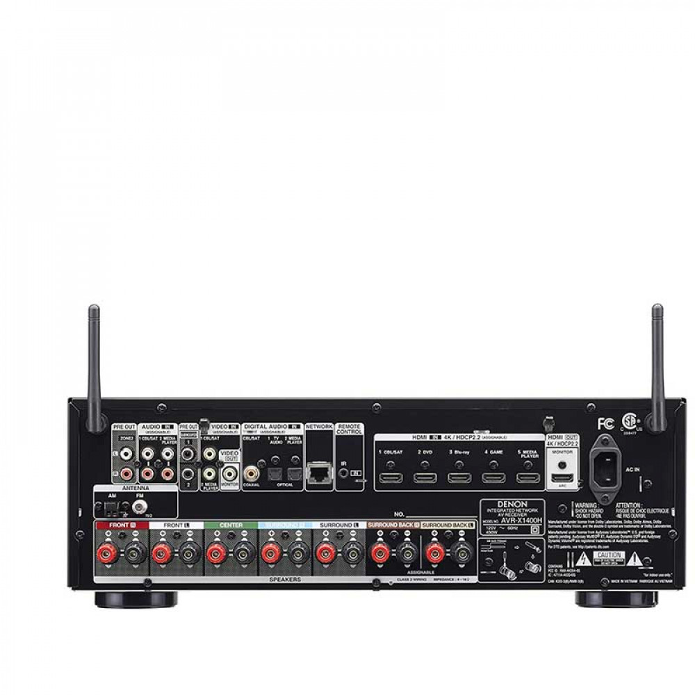 5.0 Pack Boxe Magnat Supreme 2002 + 102 + Center 252 + Receiver AV Denon AVR-X1400H