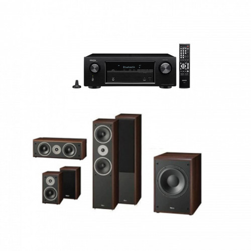 Boxe Magnat Supreme 802+102+Center 252+Sub 202A + Receiver AV Denon AVR-X540BT