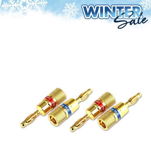 Conectori boxe Tip banana Van Den Hul  DIY