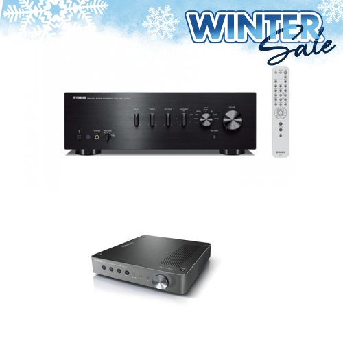 Amplificator stereo Dac incorporat Yamaha A-S501 + Preamplificator Dac. Wi-fi Yamaha WXC-50
