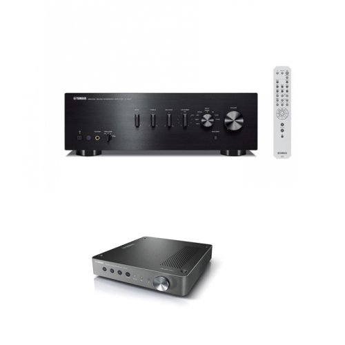 Amplificator stereo Dac incorporat Yamaha A-S501 + Preamplificator Dac. Wi-fi Yamaha WXC-50
