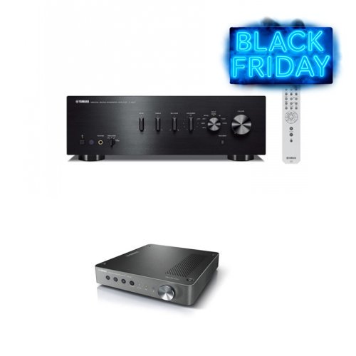 Amplificator stereo Dac incorporat Yamaha A-S501 + Preamplificator Dac. Wi-fi Yamaha WXC-50