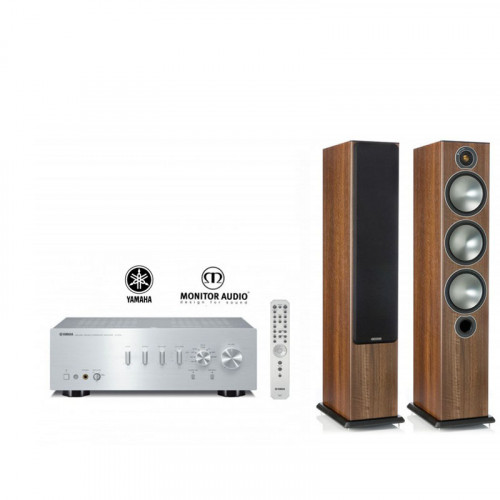 Amplificator stereo Intrari digitale Yamaha A-S701 + Boxe Monitor Audio Bronze 6