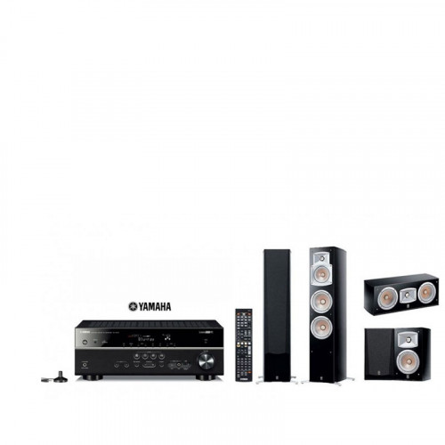 Receiver AV 5.1 Yamaha RX-V583 + Boxe Yamaha NS-555 + Boxe Yamaha NS-C444 + BOXE YAMAHA NS-333
