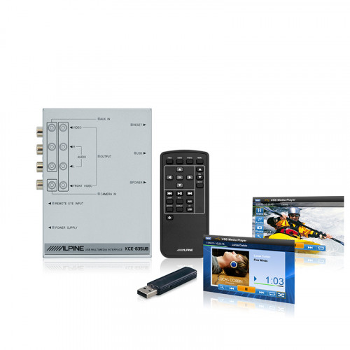 Media player Alpine KCE-635UB