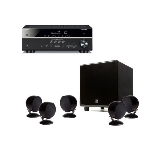 Receiver AV Yamaha RX-V485 + Sistem boxe 5.1 MOREL BEAT-X