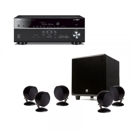 Receiver AV Yamaha RX-V685 + Sistem boxe 5.1 MOREL BEAT-X