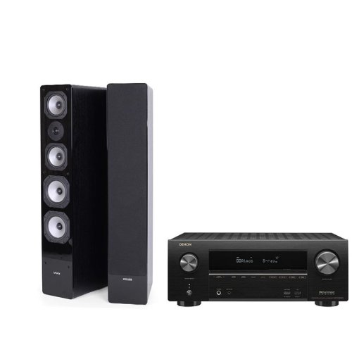 Boxe Podea Dynavoice Challenger M-65 EX V.4 + Receiver AV Denon AVR-X2500H