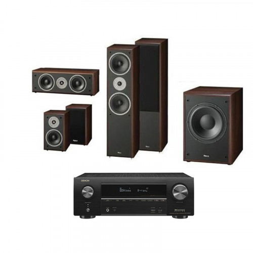 Receiver AV Denon AVR-X1500H + Boxe Magnat Supreme 802+102+Center 252+Sub 202A