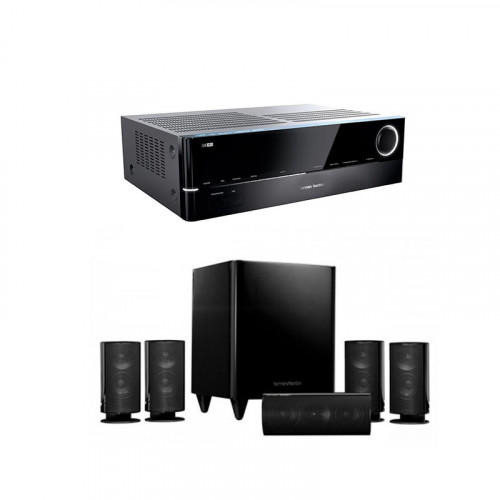 Receiver AV Harman Kardon AVR-161S + Sistem 5.1 Harman Kardon Hkts 9