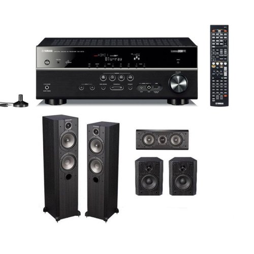 Yamaha RX-V475 + Wharfedale Vardus VR-300