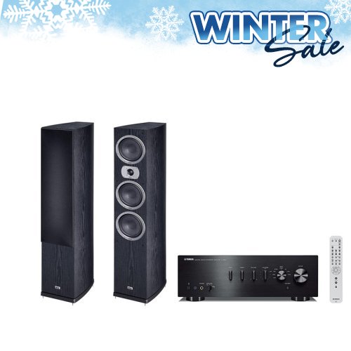 Amplificator stereo Dac incorporat Yamaha A-S501 + Boxe Heco 702