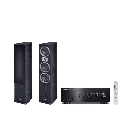 Amplificator stereo Dac incorporat Yamaha A-S501 + Boxe Heco 702