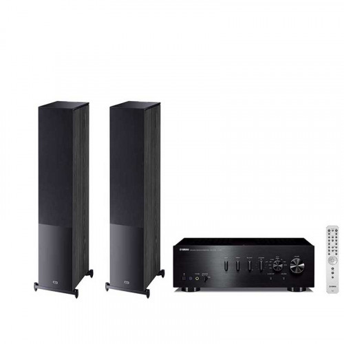 Amplificator stereo Intrari digitale Yamaha A-S701 + Boxe podea Heco Aurora 1000