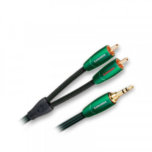Cablu interconect Audioquest Evergreen 3.5mm - RCA 1.5 metri