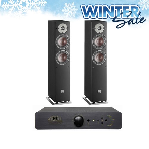 Boxe podea Dali Oberon 7 + Amplificator Atoll IN 80 SE