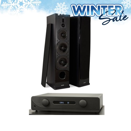 Boxe podea Dynavoice Definition DF-8 + Amplificator Atoll IN200 Signature