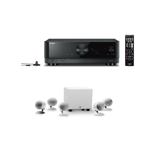 RECEIVER AV YAMAHA RX-V4A + Sistem boxe 5.1 MOREL BEAT-X