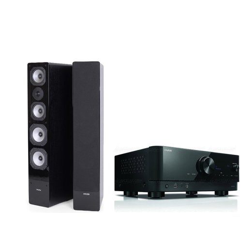 Boxe Podea Dynavoice Challenger M-65 EX V.4 + RECEIVER AV YAMAHA RX-V4A