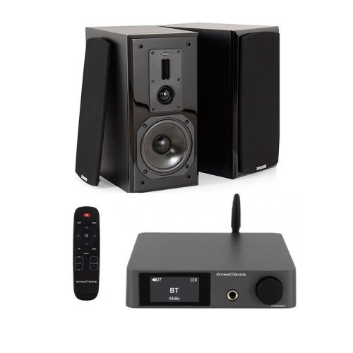 Amplificator stereo Dynavoice CA802BT cu Bluetooth + Boxe Raft Dynavoice Definition DM-6
