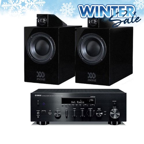 Receiver stereo Yamaha R-N803 + BOXE MOREL OCTAVE SIGNATURE BOOKSHELF