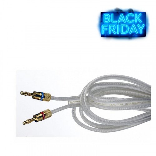 CABLU BOXE VAN DEN HUL CLEARWATER 3X3M CU TERMINATII TIP BANANA