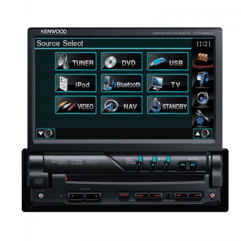 DVD KENWOOD KVT-526DVD