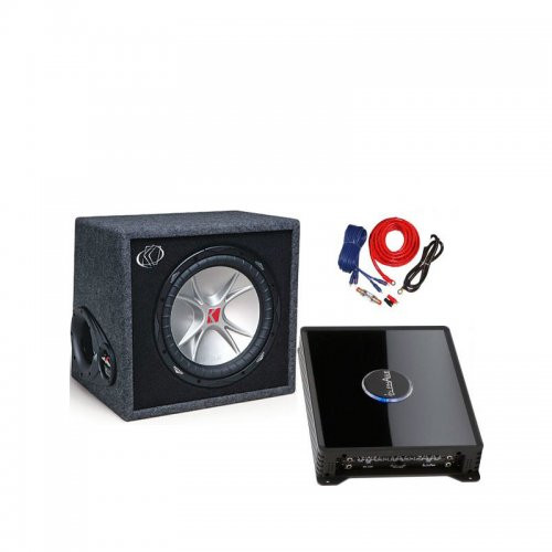 PACHET BASS KICKER VCR122+INPHASE IPA1001