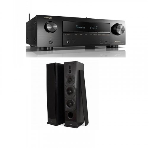 Boxe podea Dynavoice Definition DF-8 + RECEIVER AV DENON AVR-X1600H