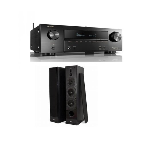 Boxe podea Dynavoice Definition DF-8 + RECEIVER AV DENON AVR-X1700H