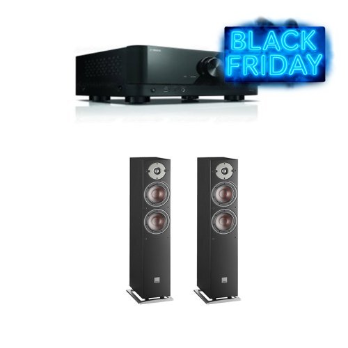 Boxe podea Dali Oberon 7 + RECEIVER AV YAMAHA RX-V4A