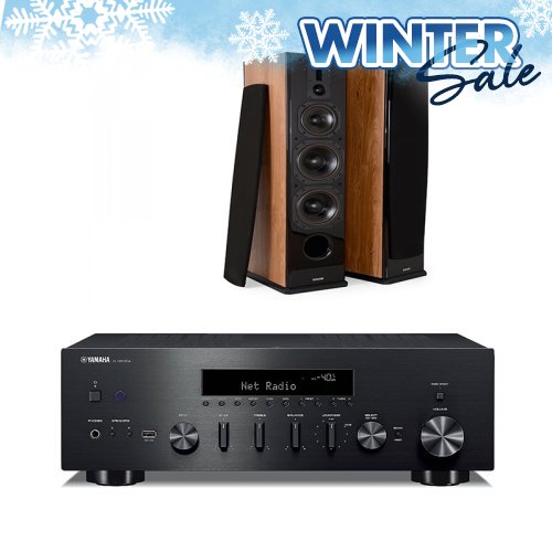 Boxe podea Dynavoice Definition DF-8 + AMPLIFICATOR YAMAHA R-N600A