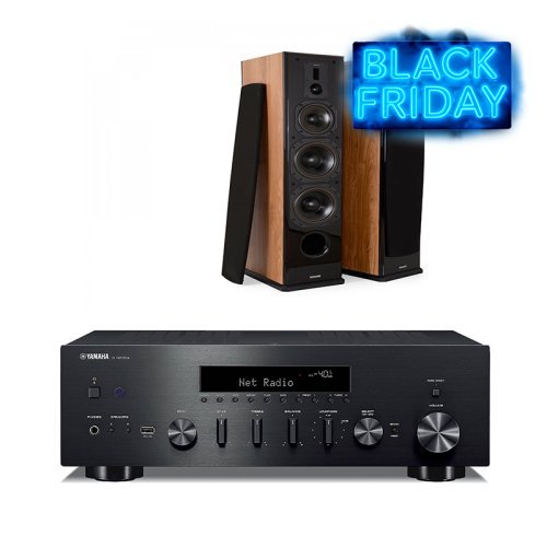 Boxe podea Dynavoice Definition DF-8 + AMPLIFICATOR YAMAHA R-N600A