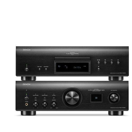 CD PLAYER DENON DCD-1700NE + AMPLIFICATOR DENON PMA-1700NE