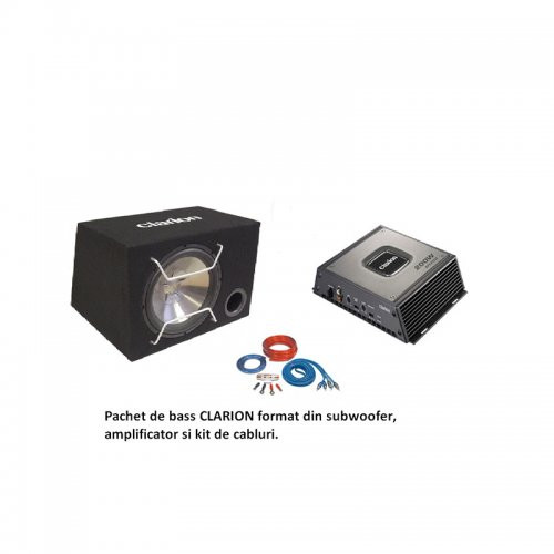 Pachet Bass Clarion Bass Pack