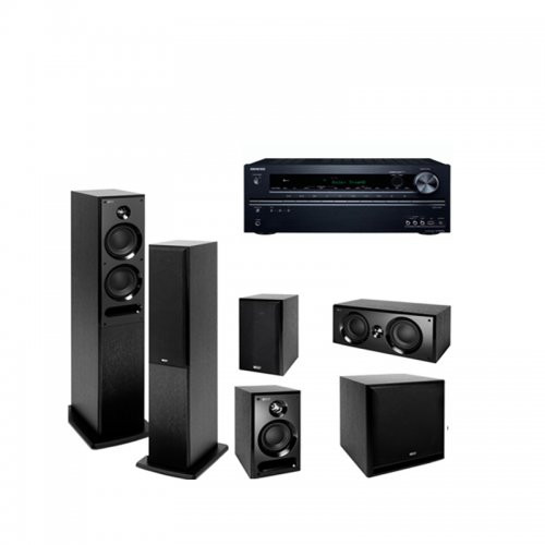Pachet Onkyo TX-NR626 + KEF 5.0 C5+C1+C6LCR+C4 SUB