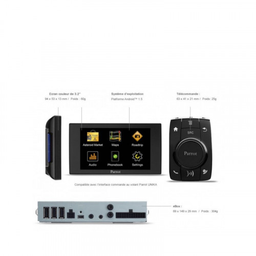 Tableta Parrot Asteroid