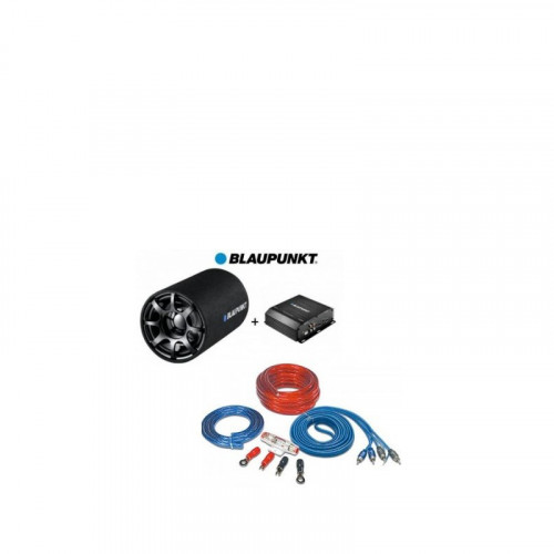 Pachet Bass Blaupunkt Ema Gtt+kit cabluri amplificator