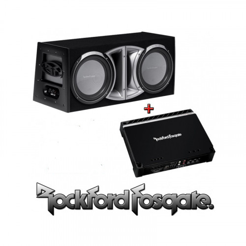 Pachet Bass Rockford Fosgate Dual