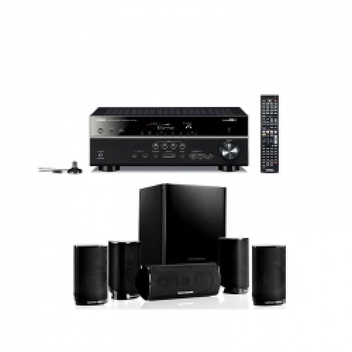 Receiver Yamaha Rx-V377 + Sistem 5.1 boxe Harman Kardon Hkts 5