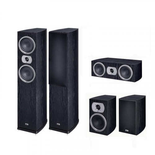 5.0 Pack Heco Victa Prime 502 + 202 + Center 102