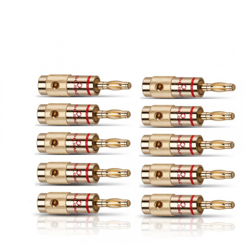 Conectori cablu tip banana Oehlbach 103001