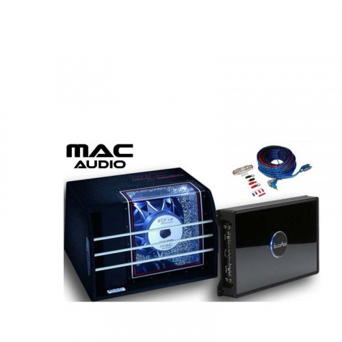 Subwoofer Mac Audio STX 112BP  + Amplificator In Phase IPA1601