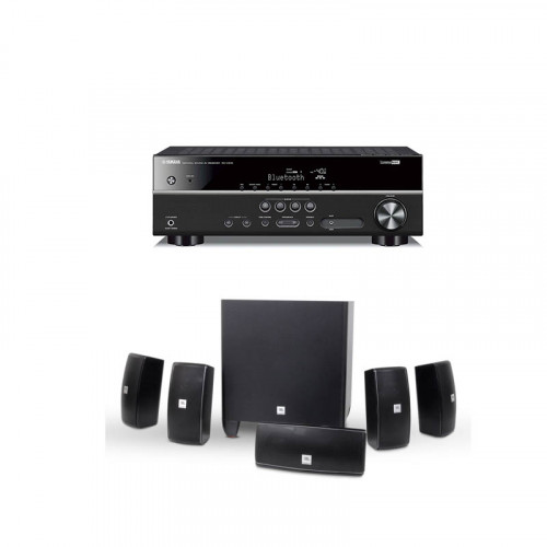 Receiver Yamaha RX-V379 + SISTEM 5.1 JBL HOME CINEMA 610