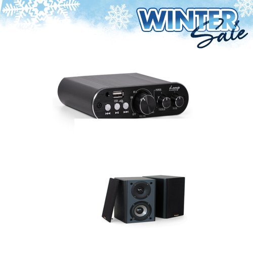 Amplificator stereo cu usb Dynavoice Amp 1 + Boxe Raft Proson Event 41